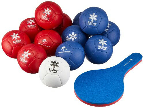 TOEI LIGHT(トーエイライト) ボッチャ 国際競技規格適合品 B2644 赤ボール、青ボール、ジャックボール(白) ボール:直径約8cm、収納バッグ:約...