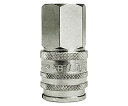セインジャパン(Cejn Japan) スナップ・チェック/358 ワンタッチ検圧カップリング バルブ無し NPT1/4 メネジ 10-358-0402