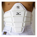 MIZUNO(ミズノ) 空手 防具 プロテクター(胴用) メンズ サイズ:L 全日本空手道連盟検定品 高体連指定品 23JHA710 01:ホワイト L