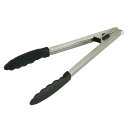 貝印 KAI 調理用 ナイロン トング 24cm ロック式 食洗機 対応 KAI KITCHEN シルバー 日本製 DH8082