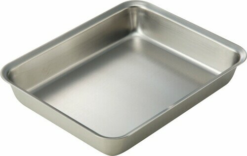 ラバーゼ(La Base) 燕三条 ステンレス角バット 21cm 日本製 la base 有元葉子 LB-007