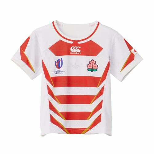 (カンタベリー) ラグビージャージ JAPAN RWC2023 KIDS REPLICA HOME JERSEY ジャパンRWC2023キッズレプリカホームジャージ RGJ33982WC 10_ホワイト 120 (カンタベリー) ラグビージャージ JAPAN RWC2023 KIDS REPLICA HOME JERSEY ジャパンRWC2023キッズレプリカホームジャージ RGJ33982WC 10_ホワイト 120