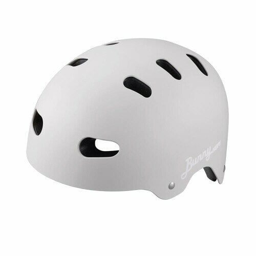 KABUTO(カブト) 自転車 ヘルメット 子ども用 BUNNY-HOP(バニー・ホップ) カラー:マットグレー 7〜9才くらい(頭囲:54-56cm) SG認証