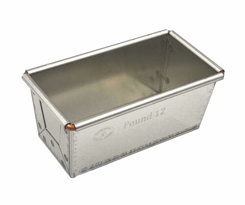 松永製作所 シリコン付 ブリキパウンド型12センチ シルバー MS47