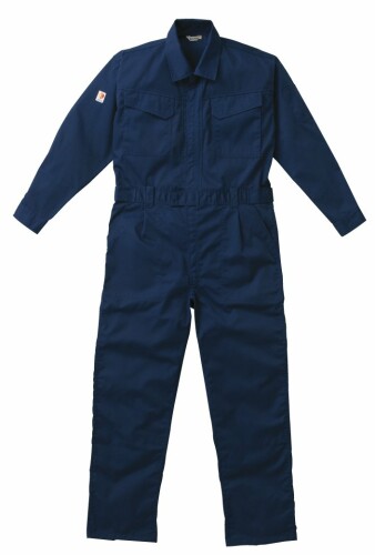 KANSAI 山田辰 ツヅキ服(オールシーズン用) KM-206 ネイビーブルー Mサイズ