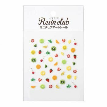 ミニチュア フルーツ シール