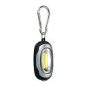 エルパ (ELPA) COBLEDキーライト(小) LEDライト 約22g(電池除く、カラビナ含む) シルバー DOP-788(SL)