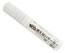 フエキ 工業用消えないマーカー 太字 白 KGMJ1