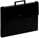キングジム 図面整理用品 デザイナーズケース 厚み30mm A3 黒 3243-BK