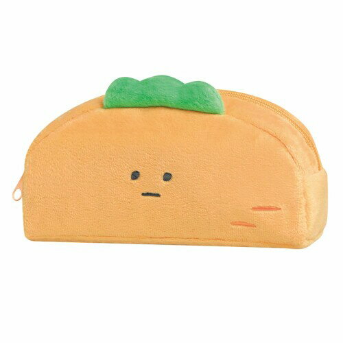 カミオジャパン ペンケース ぬいぐるみペンケース ジューシーな にんじん 226531