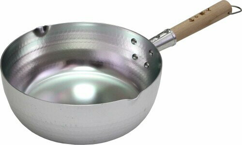 谷口金属 雪平鍋 24cm IH ガス火対応 日本製 軽量 和の職人 銀光