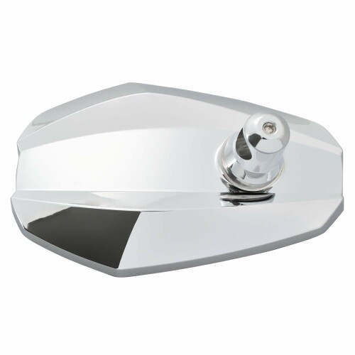 デイトナ(Daytona) バイク ミラー 補修品 ミラーハウジング ハイビジミラー エッジ クローム 1個入り 1..