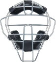 ユニックス(UNIX) 野球審判用品 審判用品 球審用 硬式・軟式両用マスク シルバー BX8381