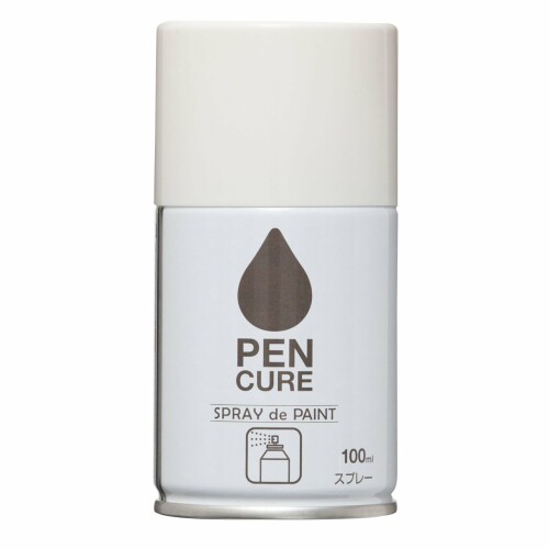 ニッペ ペンキ スプレー ペンキュア SPRAY de PAINT 100ml オフホワイト 水性 つやあり 屋内外 日本製 4976124354014