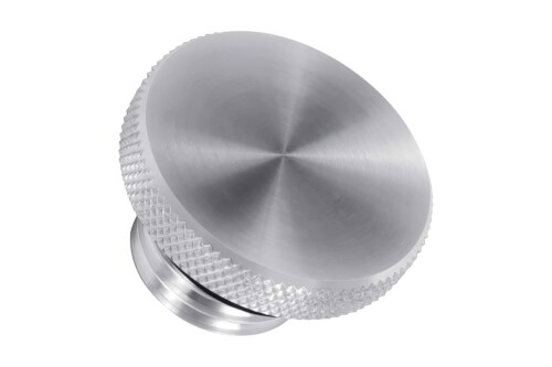 モートーン(Motone) タンクキャップ アルミ サテンシルバー T100/T120 SpeedTwin900 Scrambler900 NXS010