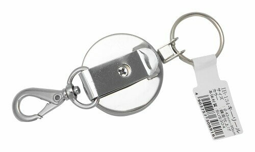 和気産業(Waki Sangyo) キーリール ステンレス 鏡面仕上げ IB-134