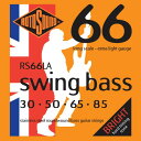 ROTOSOUND ロトサウンド ベース弦 Stainless Steel Roundwound/Extra Light (.030-.085) RS66LA