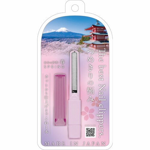 魔法のつめけずり つめきりの極み 日本の四季：春 SPRING 切らないつ爪切り 松本金型 爪切り 爪削り 爪..