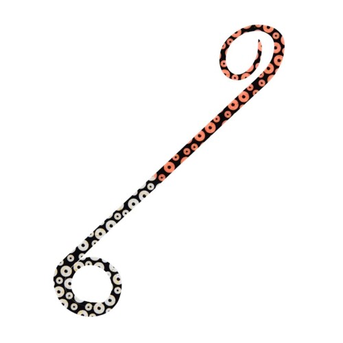 ダイワ(DAIWA) タイラバネクタイ 紅牙シリコンネクタイツインカーリーR蛸足ケイムラオレンジ+グローラメ