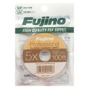 Fujino(フジノ) fujino(フジノ) プロフェショナルフロロカーボンティペット 100ft F-7 5X
