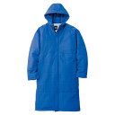 AITOZ(アイトス) ベンチコート(男女兼用) 秋冬用 ブルー AZ8291 006 S