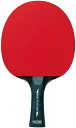 ヴィクタス(VICTAS) 卓球 ラケット ラバー貼りラケット BASIC PLUS BLACK ベーシックブラック シェークハンド フレア 320050
