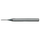 日進工具 無限プレミアム 高硬度用2枚刃ロングネックラジアスEM MHRH230R D0.4XR0.1X1