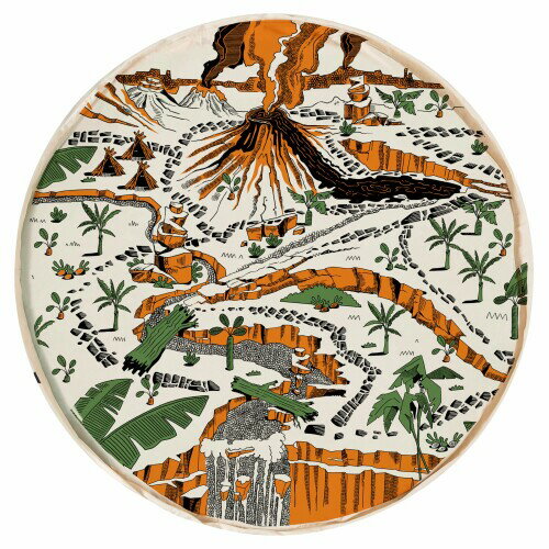 PLAYPOUCH(プレイポウチ) プレイマット ディノ・アイランド 156446 日本正規輸入品です。 全長:約145cm 対象年齢:3歳〜 素材:コットン、ポリエステル プレイポウチは散らかったおもちゃが一瞬で片付く魔法のプレイマット ■直径145cmの大型プレイマットとして遊んだ後、おもちゃを載せたまま付属の紐を引っ張って引き絞るとお片付けができる収納バッグです。 ■外側にはジッパー付きの収納ポケットが付いており、小さいおもちゃや細かい部品など、紛失しやすいものを収納するのに便利です。 ■ロゴにはヴィーガンレザーが使用されており、高級感のあるデザイン。 ■ひも穴は商品のデザインによって色を変えるなど細部にもこだわっていて、おしゃれな収納グッズとして活躍します。 ■外面、内面にそれぞれ違ったデザインが施されたディノ ■アイランド。恐竜遊びを満喫した後、おもちゃごとサッとしまうことができます。 商品コード39077504477商品名PLAYPOUCH(プレイポウチ) プレイマット ディノ・アイランド 156446型番156446サイズ145cmカラーディノ・アイランド※他モールでも併売しているため、タイミングによって在庫切れの可能性がございます。その際は、別途ご連絡させていただきます。※他モールでも併売しているため、タイミングによって在庫切れの可能性がございます。その際は、別途ご連絡させていただきます。