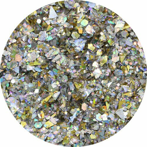 MATIERE(マティエール) シャインMIXグリッター ホロ シルバー