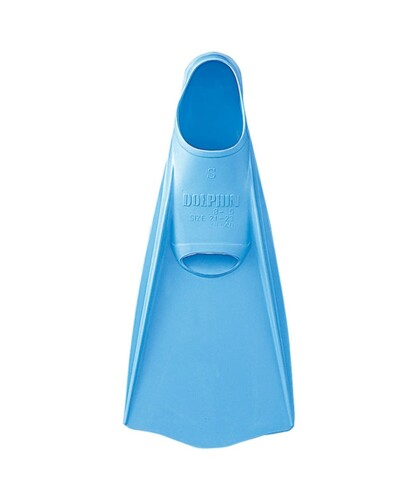 エーキューエー(AQA) マリンスポーツ フィン ドルフィンカラー サックス(21) L KF2118K