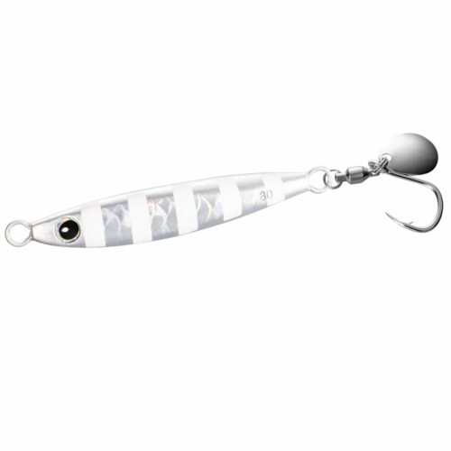 Lures - シマノ(SHIMANO) メタルジグ オシア フォールショット ブレード 80g JU-W08X 002 AZシルバー