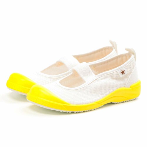 (ムーンスター) 上履き MSリトルスター01 キッズ イエロー 14.0 cm 2E