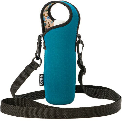 トーン tone 水筒・マグボトル用アクセサリー ボトルカバーショルダー TC-22 (フラワーグリーン)