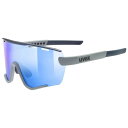 (ウベックス) スポーツサングラス UV400 ミラーレンズ くもり止め クリアレンズ付属 sportstyle 236