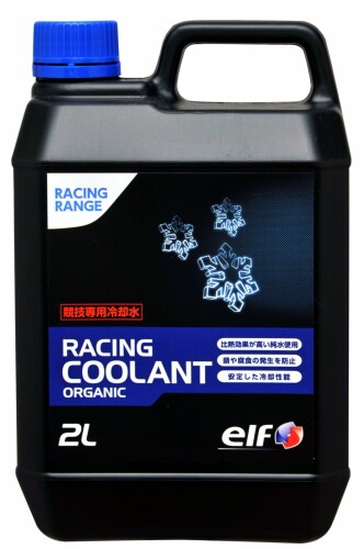 エルフ (ELF) クーラント RACING COOLANT ORGANIC バイク用 自動車用 2L