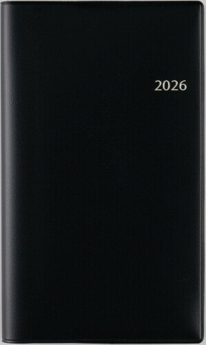 105 ニューダイアリーアルファ 11 手帳 高橋書店 2026年版 黒 ウィークリー 手帳判