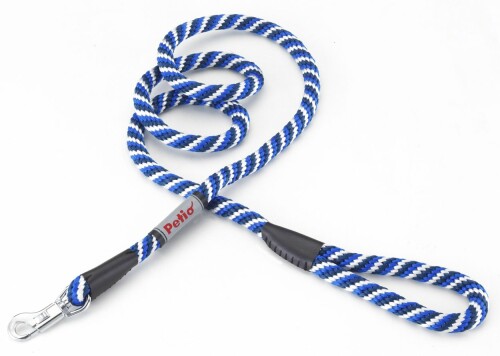 ペティオ (Petio) ベーシックプラス スパイラルリード ブルー 大型犬用 18mm