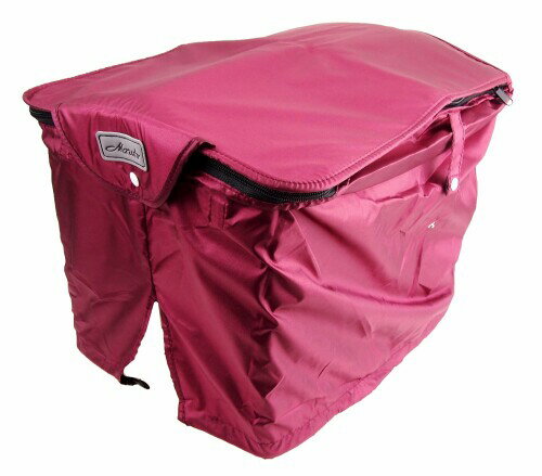 MARUTO(マルト) 2段式後ろ用ファスナーバスケットカバー ワインレッド BCR-2450