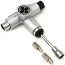 NINJA(ニンジャ) T TOOL PERFECT X Tツール レンチ スケートボード スケボー 工具 Silver F