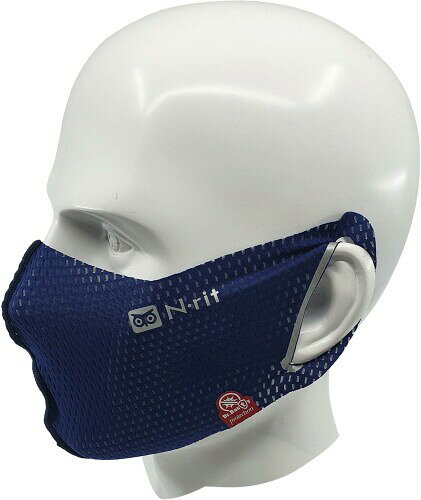 エヌリット(Nrit) スポーツクーリングマスクV2 ネイビー(670) L 1610310