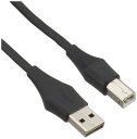バッファロー BUFFALO どっちもUSB2.0ケーブル (A to B) 2m ブラック BSUABDU220BKA(2)