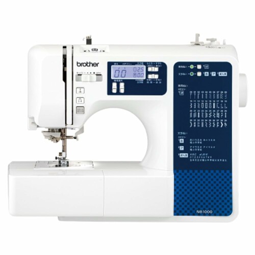 ブラザー工業 brother コンピュータミシン NB1000(CPE0008) 文字模様搭載(ひらがな・カタカナ・アルファベット・数字) ブラザー工業 brother コンピュータミシン NB1000(CPE0008) 文字模様搭載(ひらがな・カタカナ・アルファベット・数字)