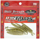 Bait Breath(ベイトブレス) ワーム ルアー U30 フィッシュテイルシャッド 2.8#120グリパンシード