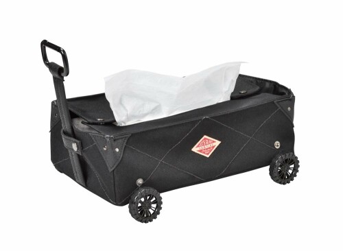 ティッシュケース（カート）ブラック