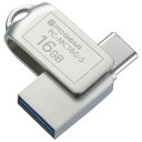 オーム電機 USBメモリー 16GB TypeC&TypeA対応 PC...(2)
