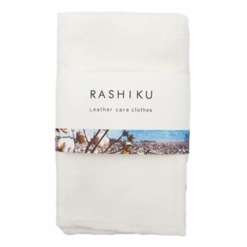 藤栄(FUJIEI) RASHIKU/ラシク レザーケア クロス 50×8cm 2枚 R-015 靴みがき 汚れ落とし レザー 革 シューズ 靴 かばん ケア