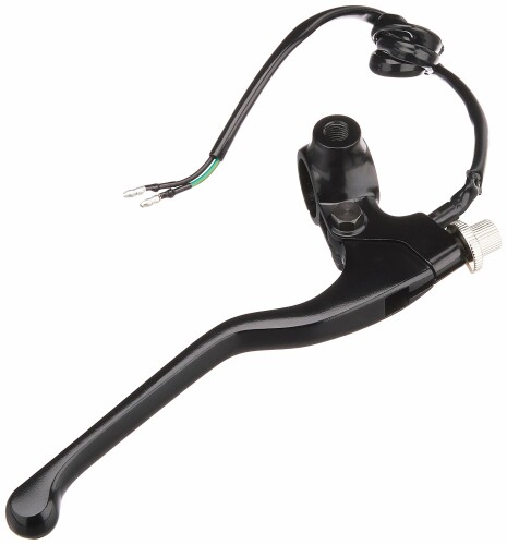 キタコ(KITACO) 右レバー&ホルダーセット(ロング) モンキー(MONKEY)等 ミラーホルダー付 ブラック 525-0700301