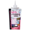 アサヒペン 接着剤 ワンタッチ タイル・コンクリ用接着剤 200ml W106 ホワイト 手絞りパウチ ヘラ付き タイル 木部 コンクリート 接着 補修 日本製