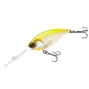 DUEL(デュエル) HARDCORE(ハードコア) バスルアー ラトゥール クランク5+ 80mm フローティング 07:マットゴーストチャートバック 重心移...