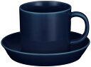 波佐見焼 「 コモン 」 コーヒー カップ&ソーサー ブルー 18284